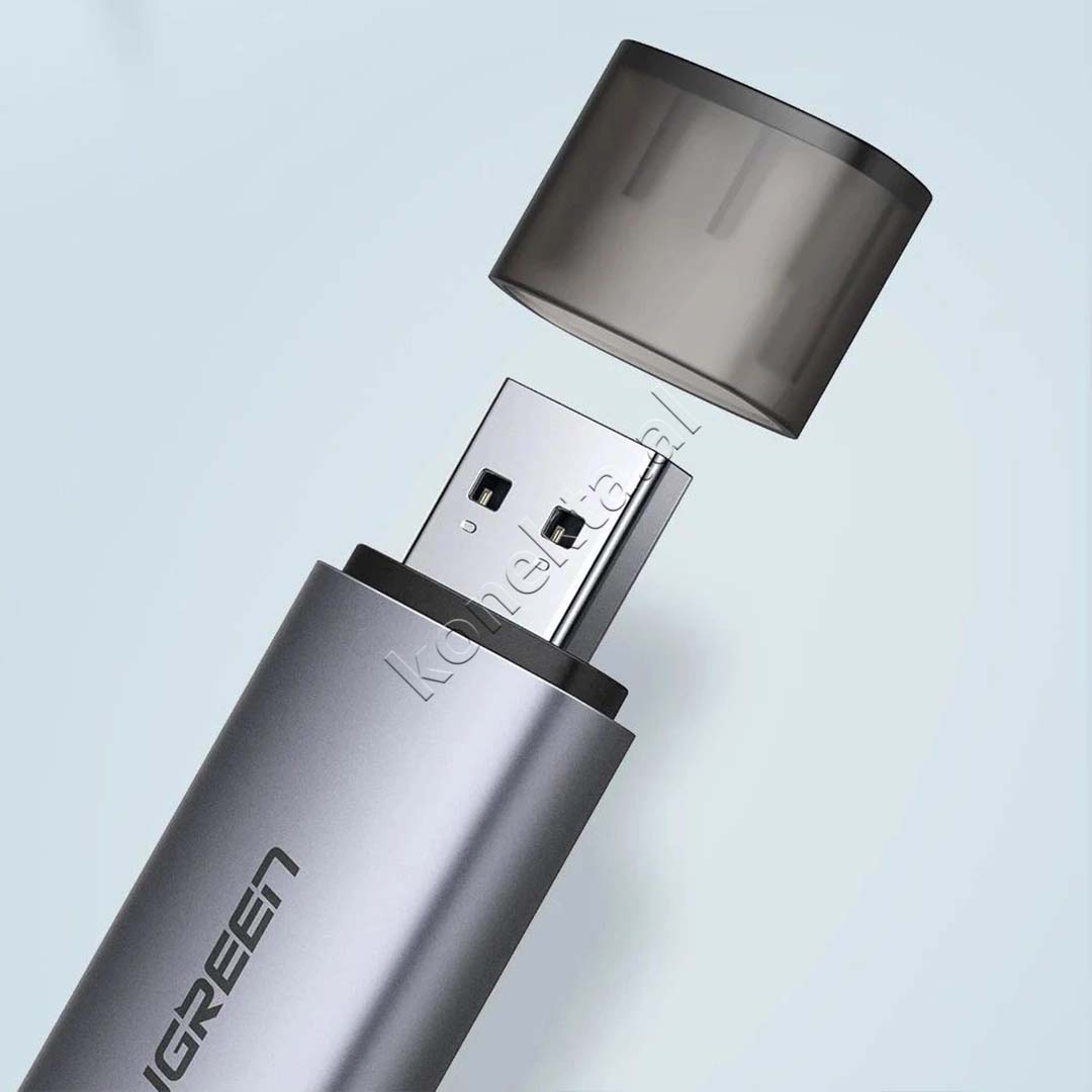 Adaptor Ugreen Me Portë USB-A dhe USB-C  Për Kartë TF Dhe SD