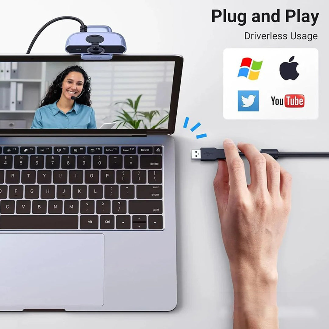 Kamera Per Kompjuter Webcam 2K Ugreen