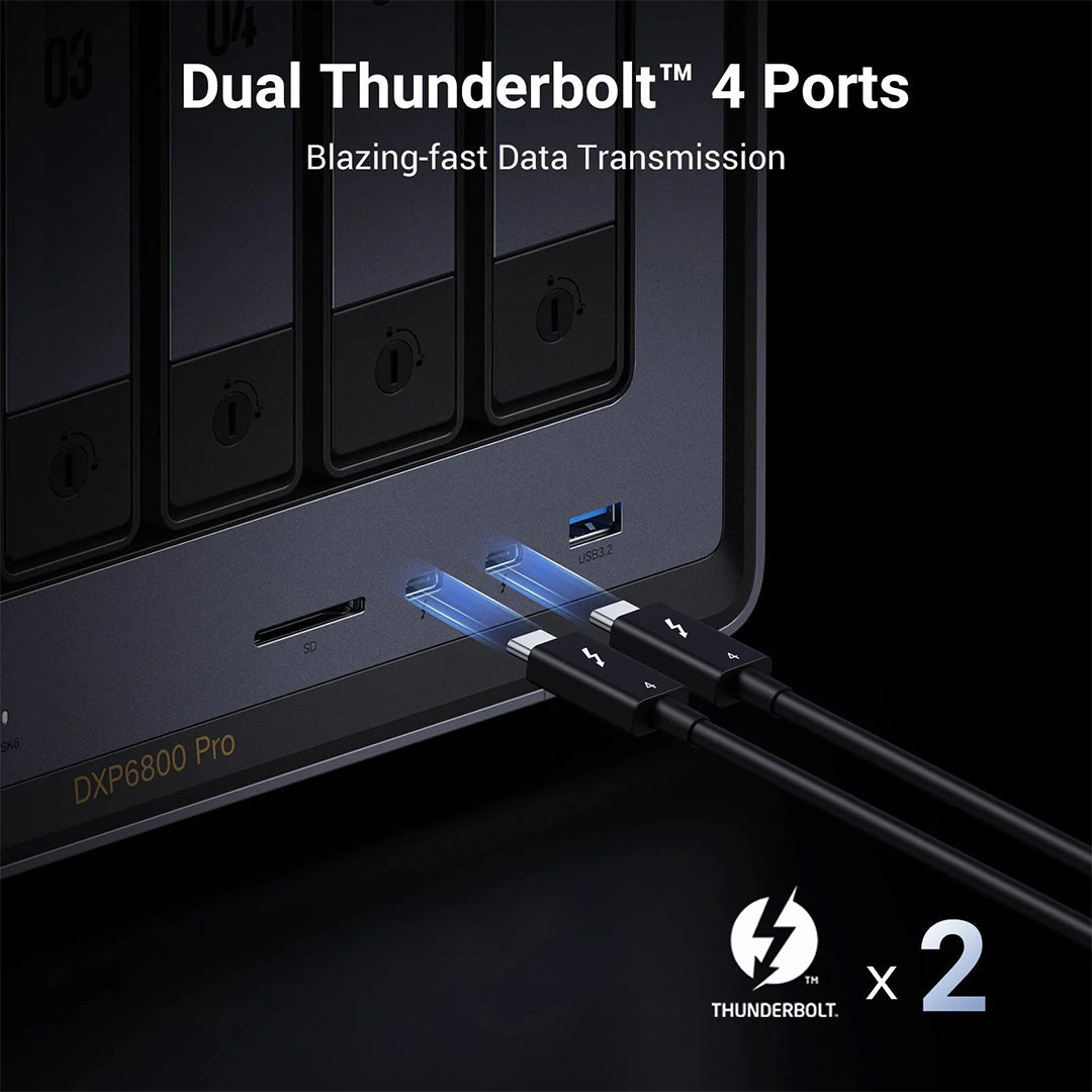 Sistem NAS Ugreen Me 6 Porta Per HDD Dhe SSD DXP6800 Pro