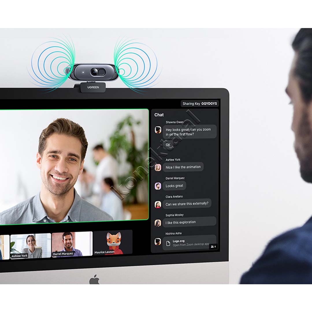 Kamera Per Kompjuter Webcam 2K Ugreen
