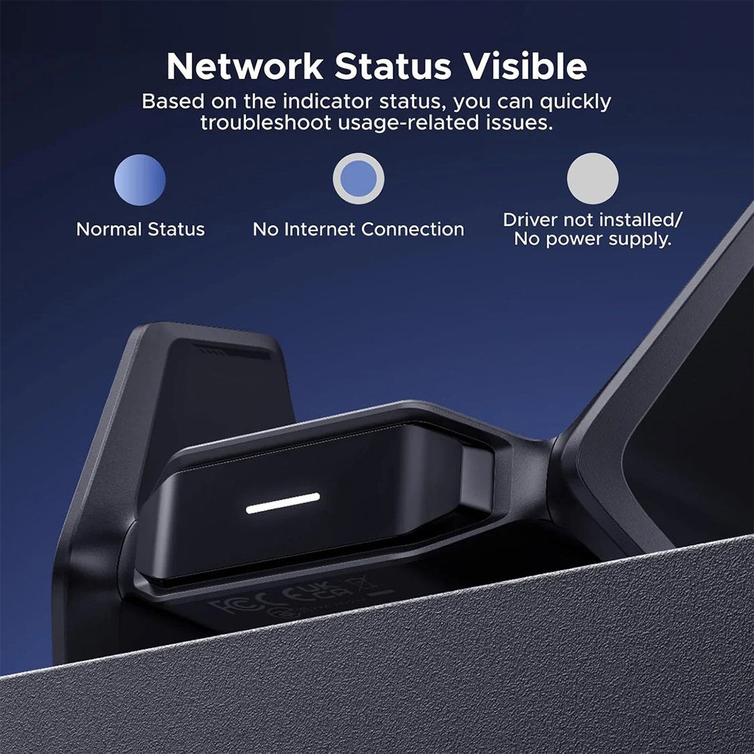 Adaptor USB Wi-Fi 7 BE6500 Tri-Band Ugreen