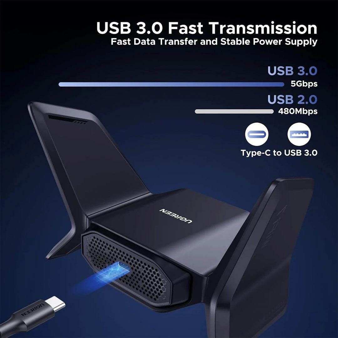 Adaptor USB Wi-Fi 7 BE6500 Tri-Band Ugreen
