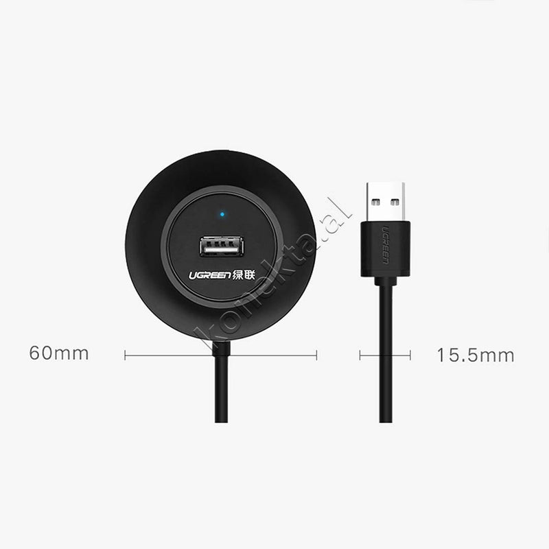 Adaptor HUB 4 Ne 1 USB-A 480Mb/s UGreen