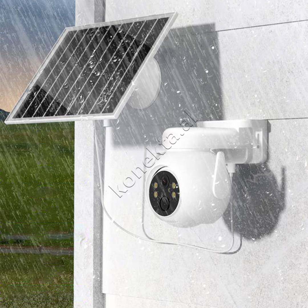 Kamera Sigurie XO Per Shtepi Outdoor Me Panel Diellor – Connecta.al