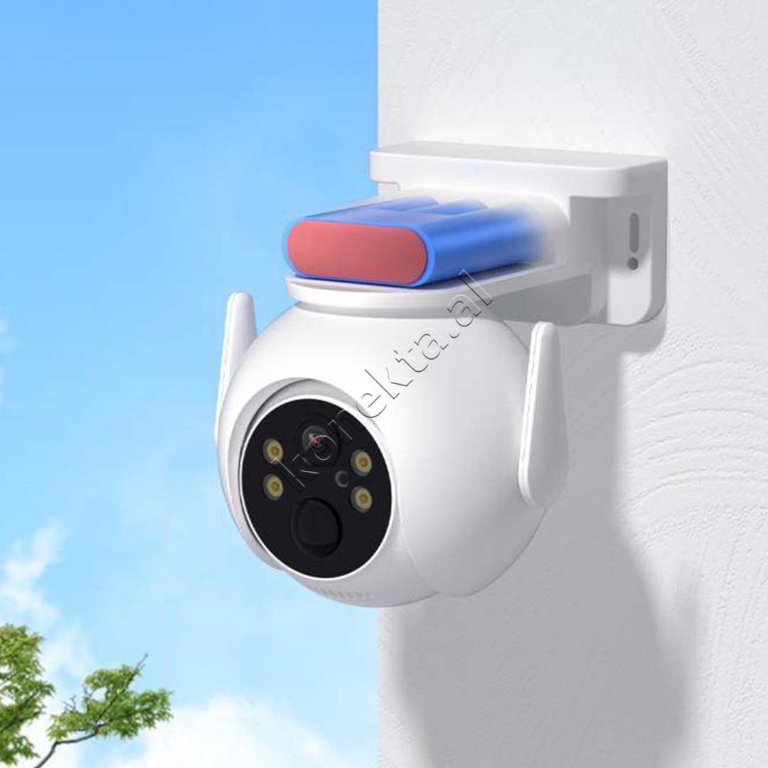 Kamera Sigurie XO Per Shtepi Outdoor Me Panel Diellor – Connecta.al