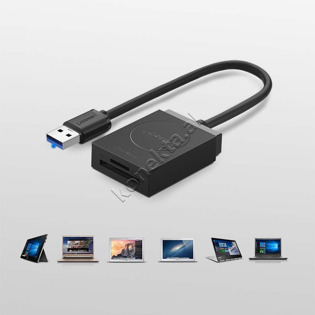 Adaptor Dhe Lexues Nga USB 3.0 Ne Karta SD/TF UGreen
