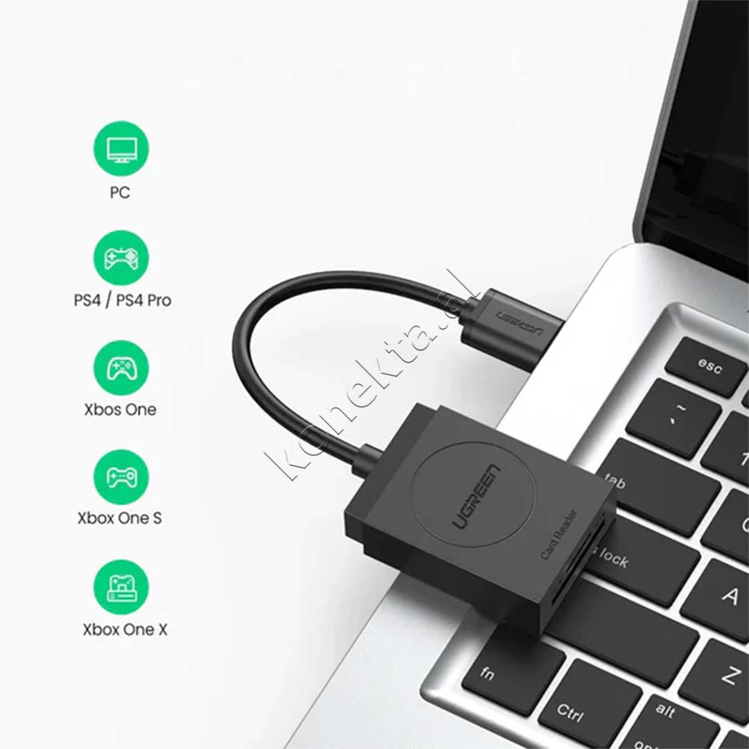 Adaptor Dhe Lexues Nga USB 3.0 Ne Karta SD/TF UGreen