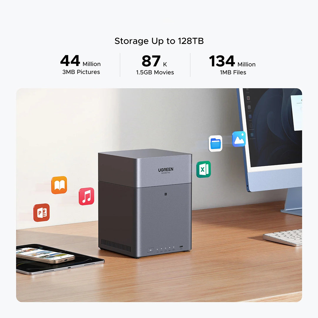 Sistem NAS Ugreen Me 4 Porta Per HDD SATA DH4300 Plus