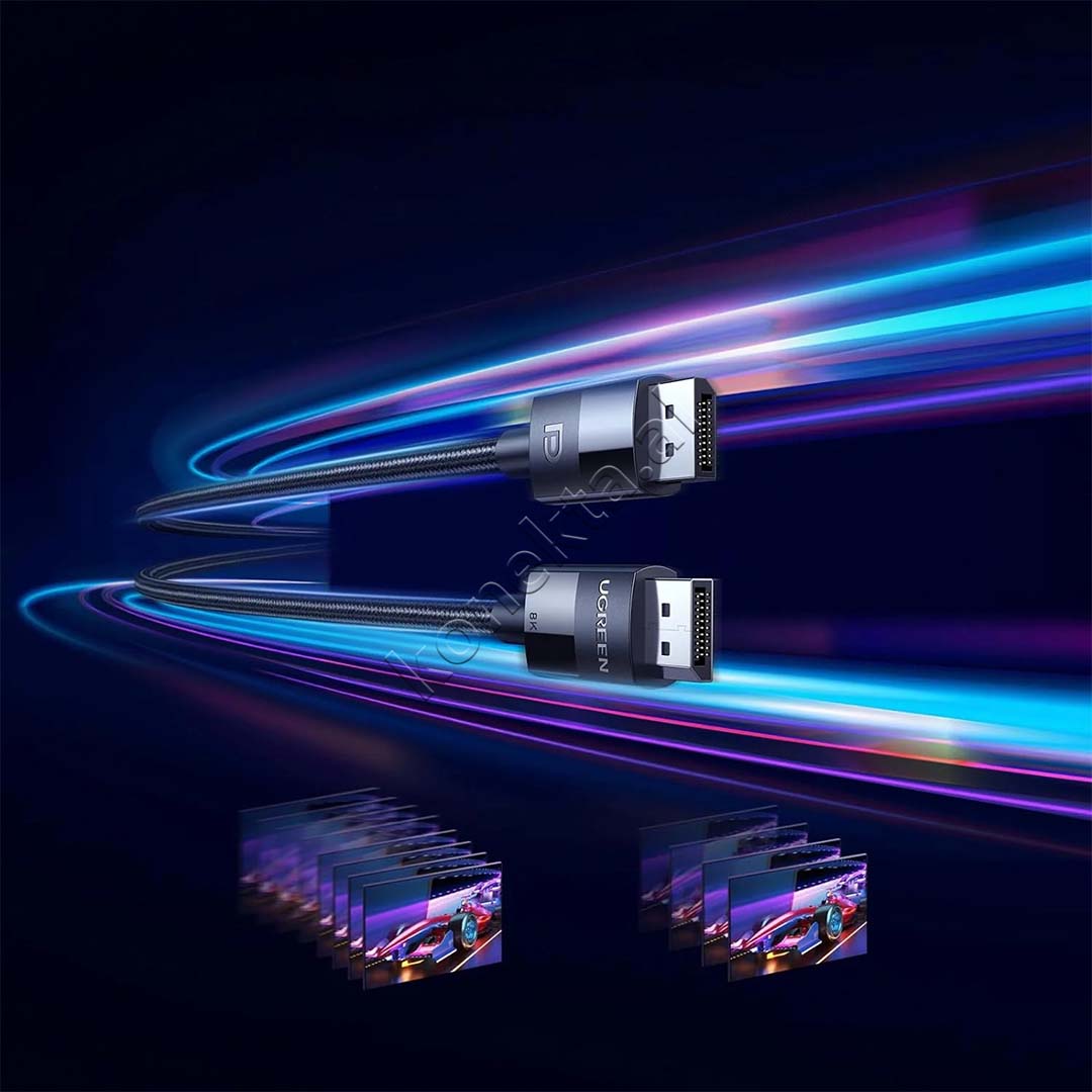 Kabell Display Port Ne Display Port 8K Ugreen 1m / 3m / 5m