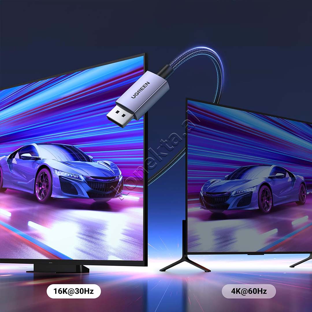 Kabell Display Port Ne Display Port 16K Ugreen 3m