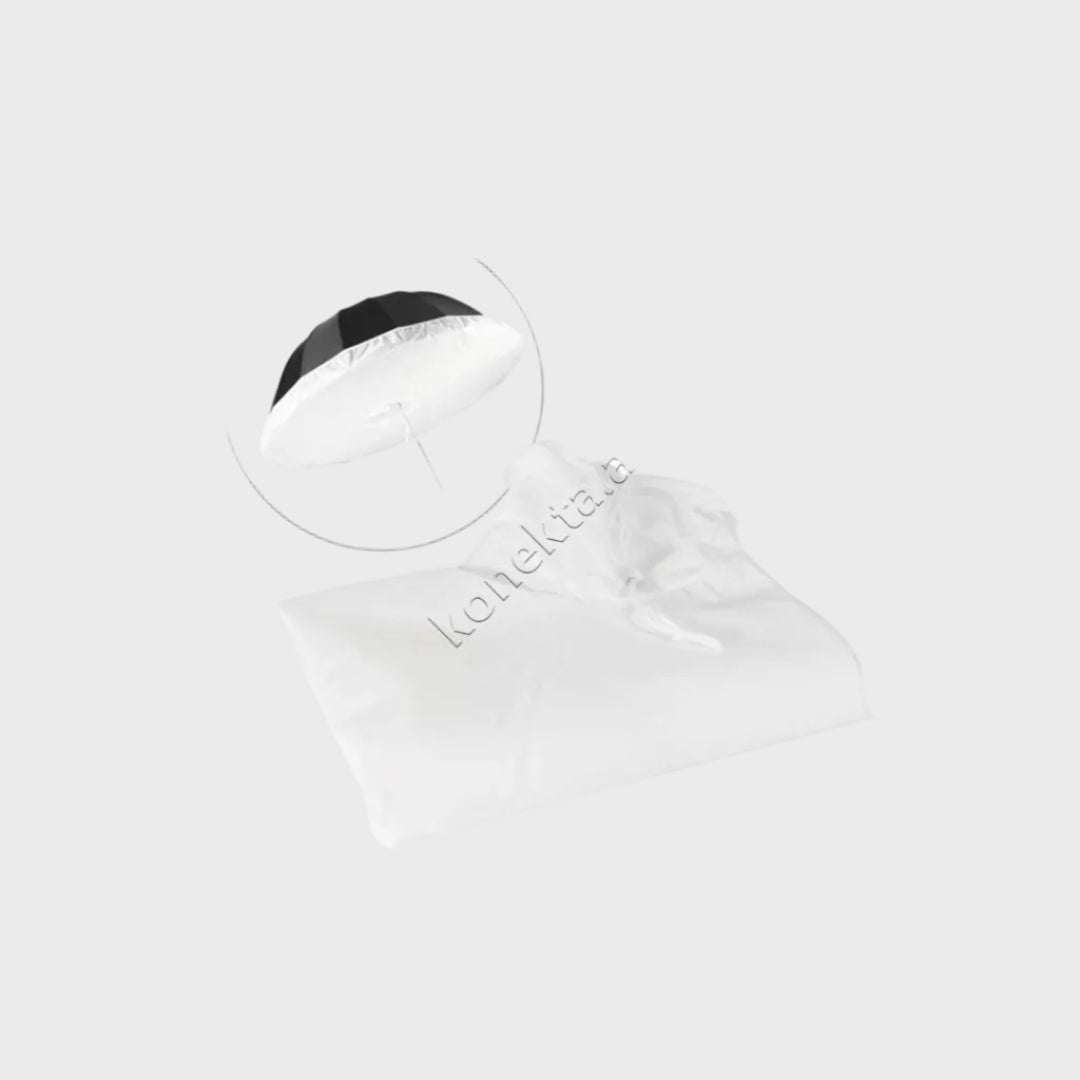 Difuzor Transparent Per Cader Parabolike 105cm Godox