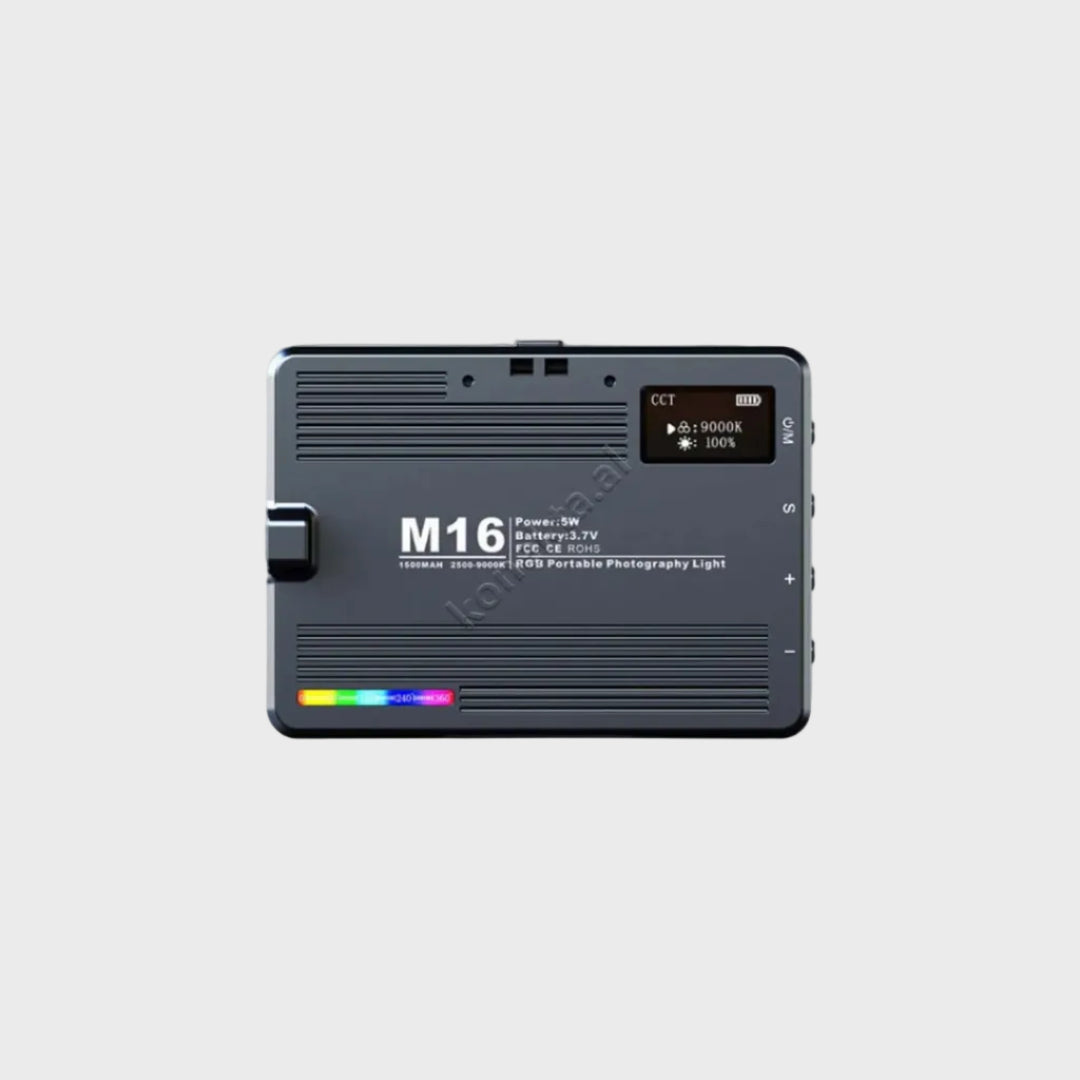 Dritë LED RGB Që Kapet Tek Telefoni Për Ndriçim Optimal