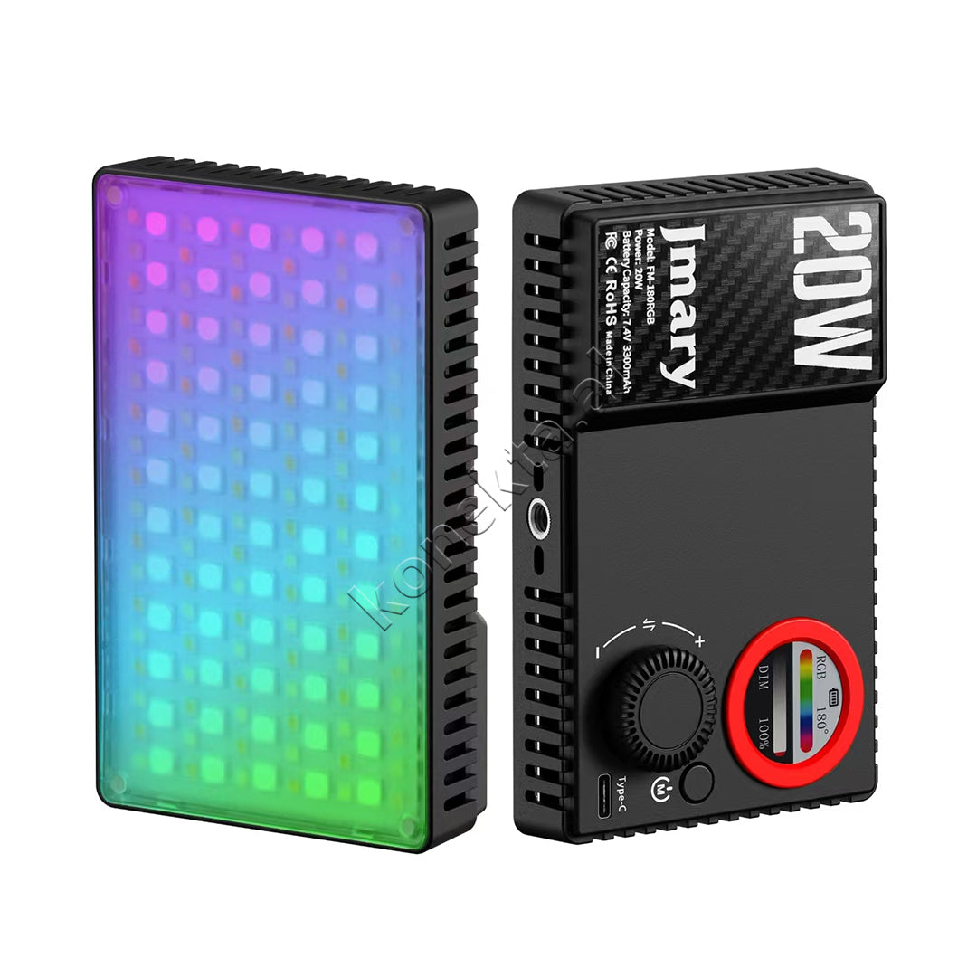 Drite Led Profesionale RGB Per Video Dhe Fotografi Jmary