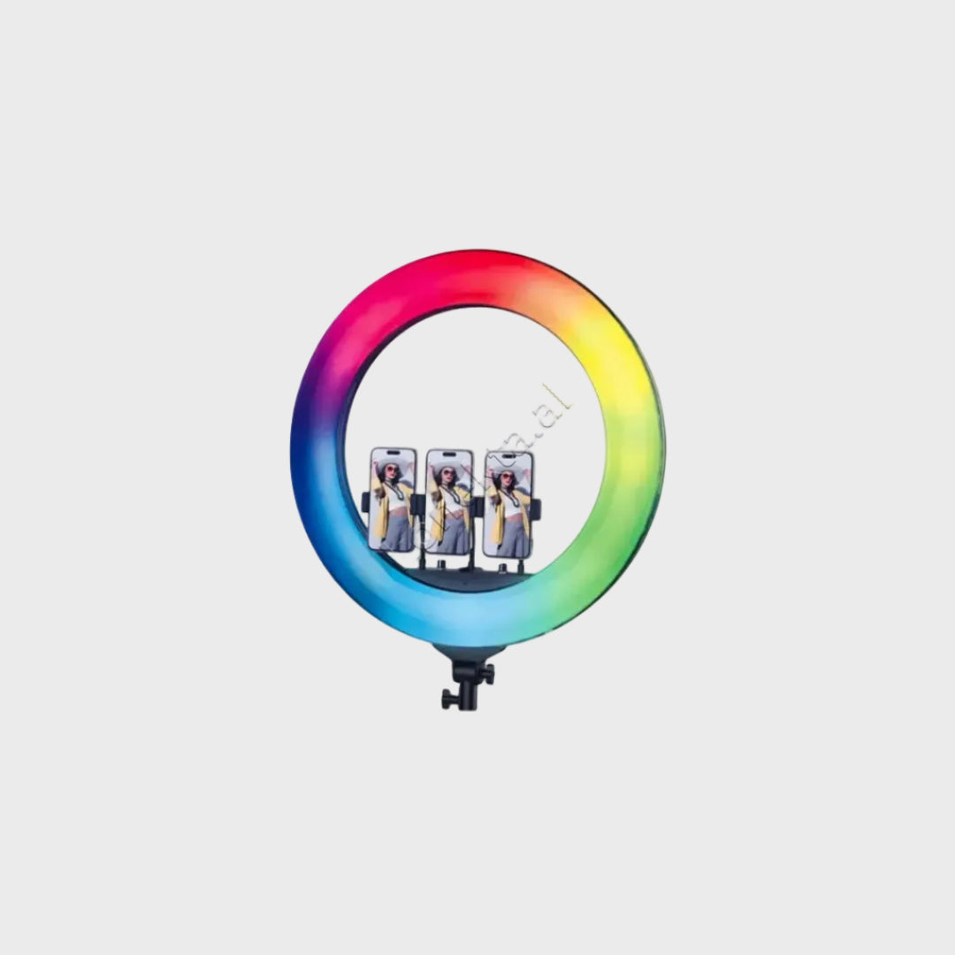 Drite Rrethore Profesionale Ring Light RGB Plokama 45cm