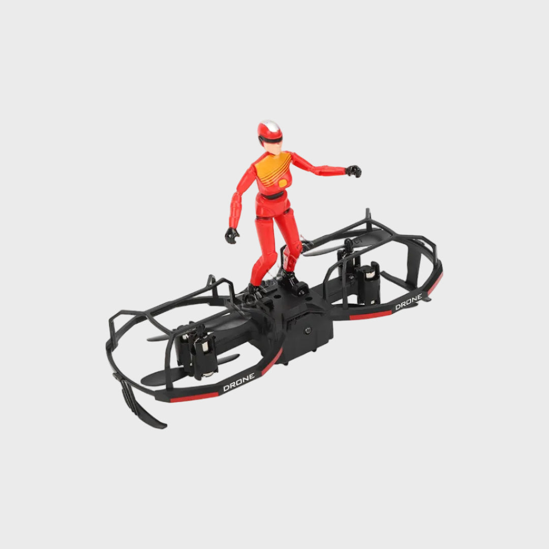 Dron si Hoverboard dhe si Parashute per Argetimin e Femijeve