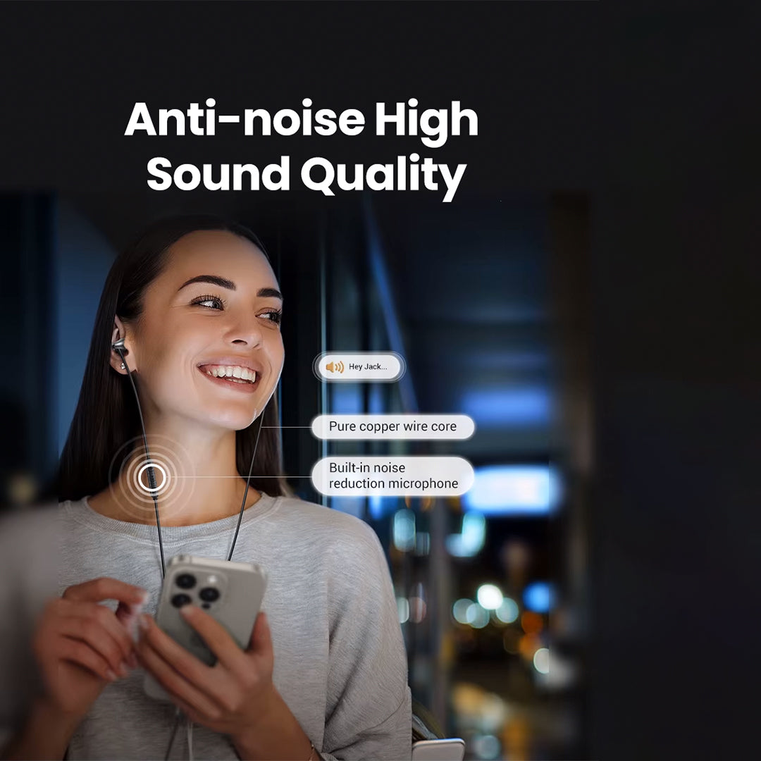 Kufje Me Fishe Audio 3.5mm Ugreen 1.2m