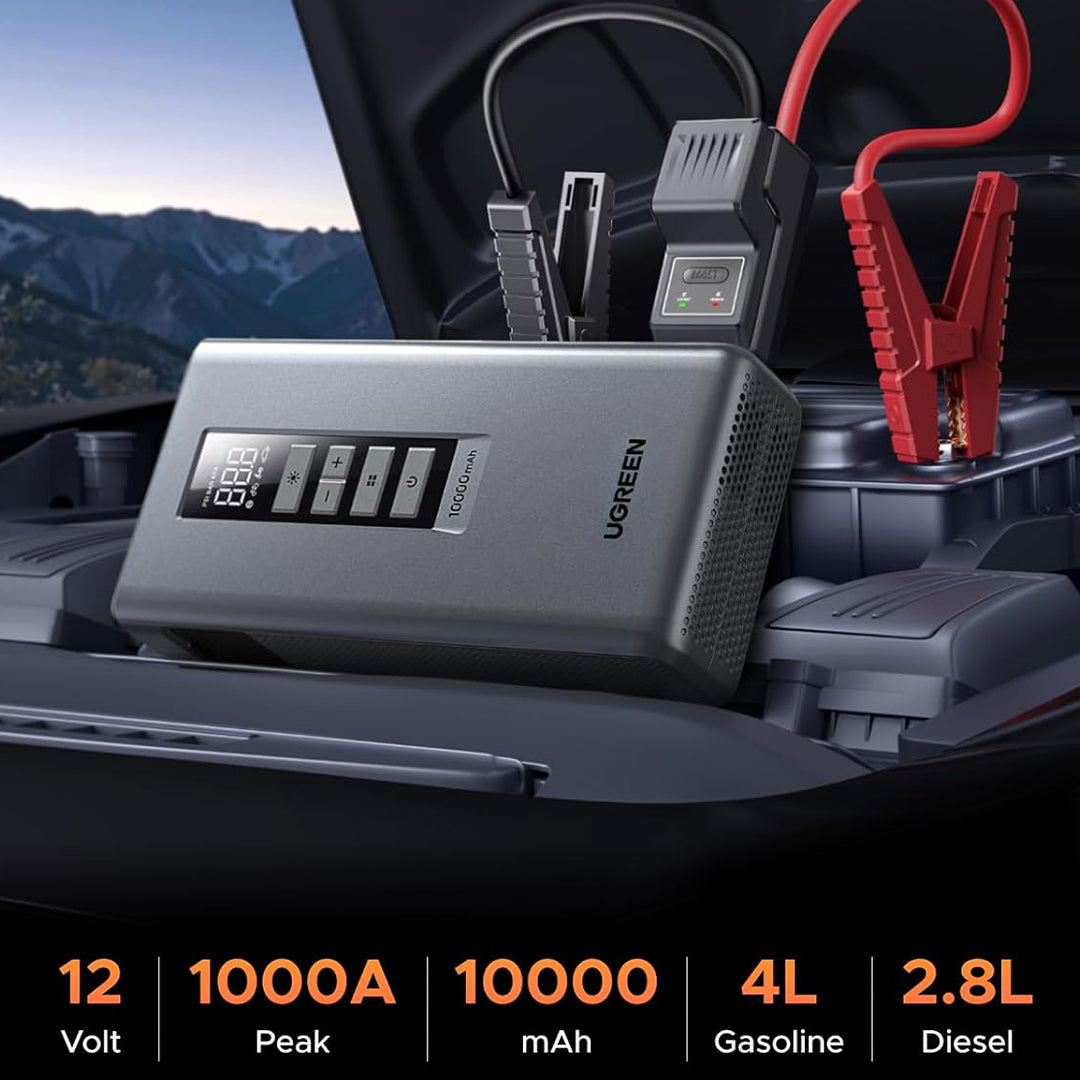 Starter Automjeti, Kompresor Dhe Powerbank 3 Ne 1 Ugreen