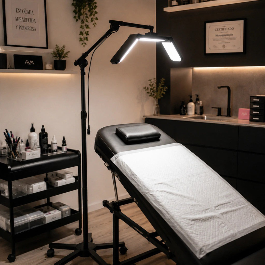 Drite Profesionale 36W Me Rrota Per Makeup Dhe Tattoo Lieqi