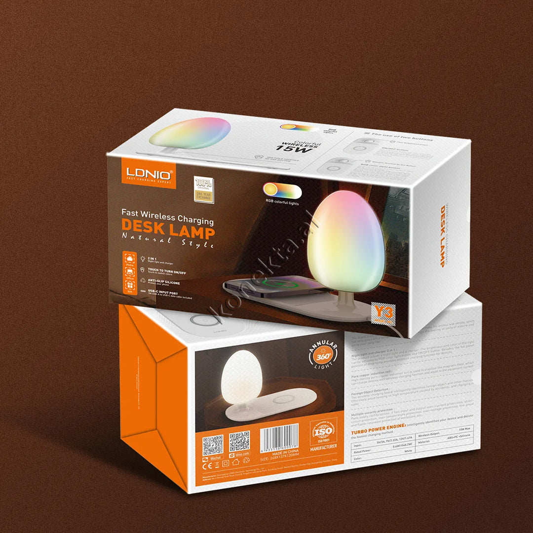 Karikues Wireless 15W Me Drite Nate LED RGB