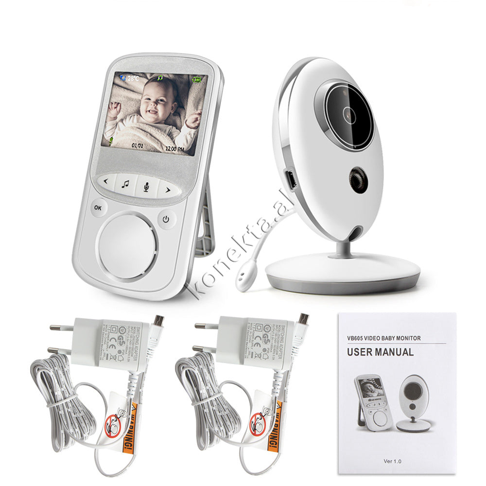 Video Monitor Per Mbikeqyrjen e Foshnjes Me Ekran 2.4"