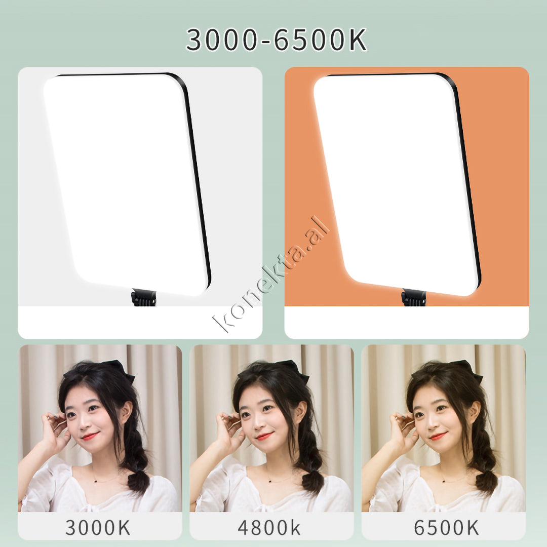 Trekembesh (Tripod) Me Drite LED  20" Me Super Ndriçim 100W