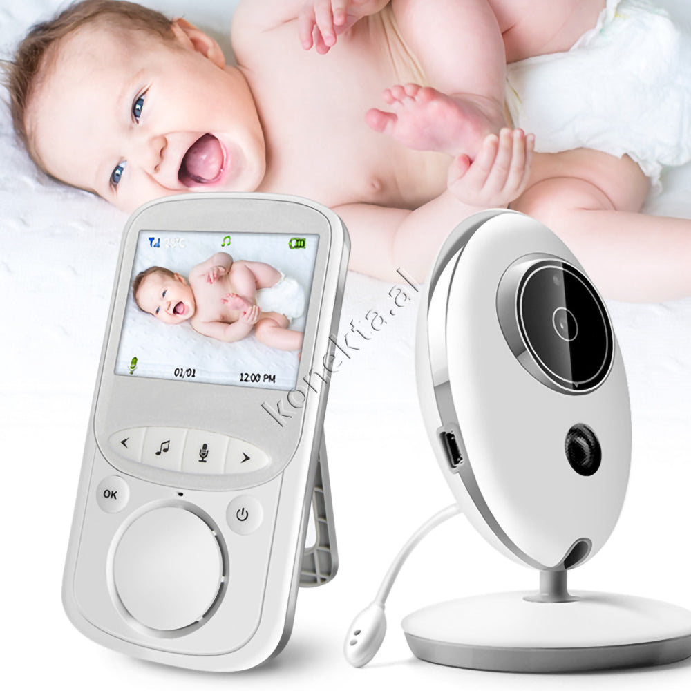 Video Monitor Per Mbikeqyrjen e Foshnjes Me Ekran 2.4"