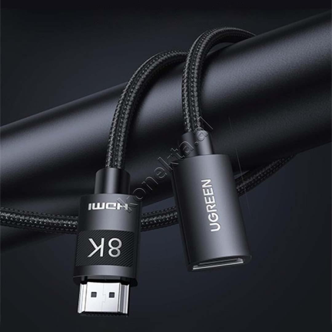 Adaptor Kabell Nga HDMI(M) Ne HDMI (F) 8K Ugreen 1m