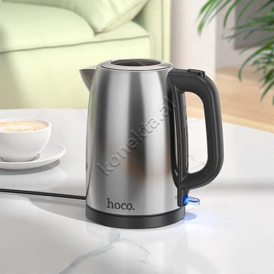 Çajnik Modern Stainless Steel 1.7L Hoco