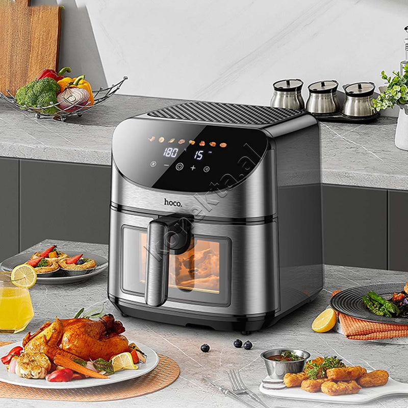 Air Fryer Me Panel Digjital Hoco 8L