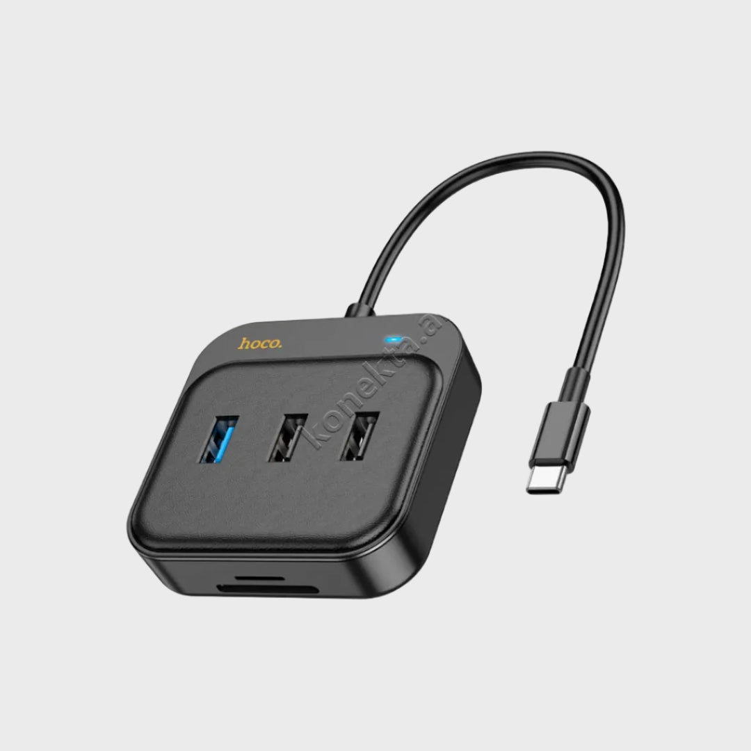 Adaptor HUB Hoco Me Shumë Porta 7 në 1