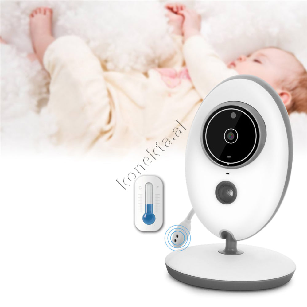 Video Monitor Per Mbikeqyrjen e Foshnjes Me Ekran 2.4"