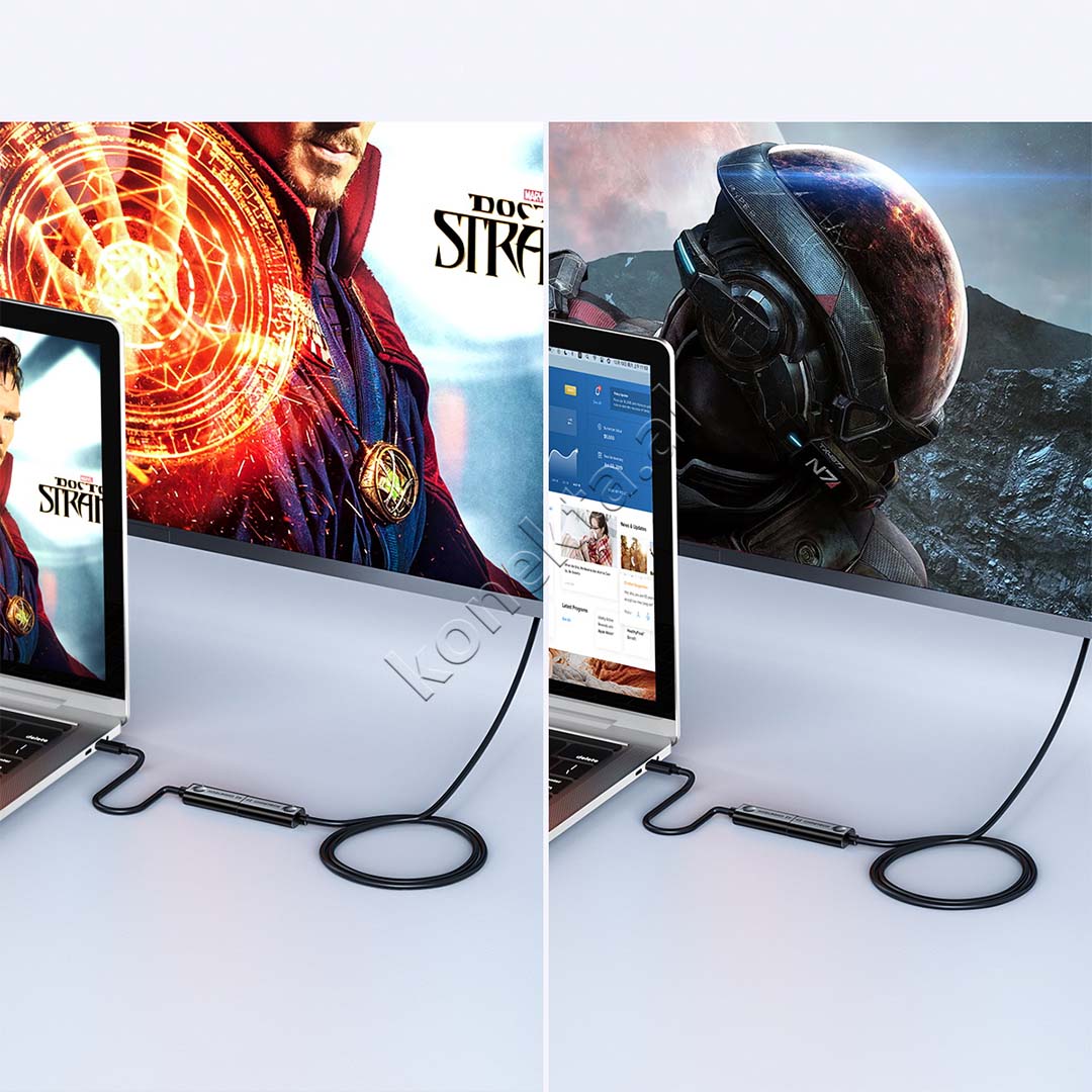 Kabell Adaptor Type-C Ne Hdmi UHD 4K Choetech