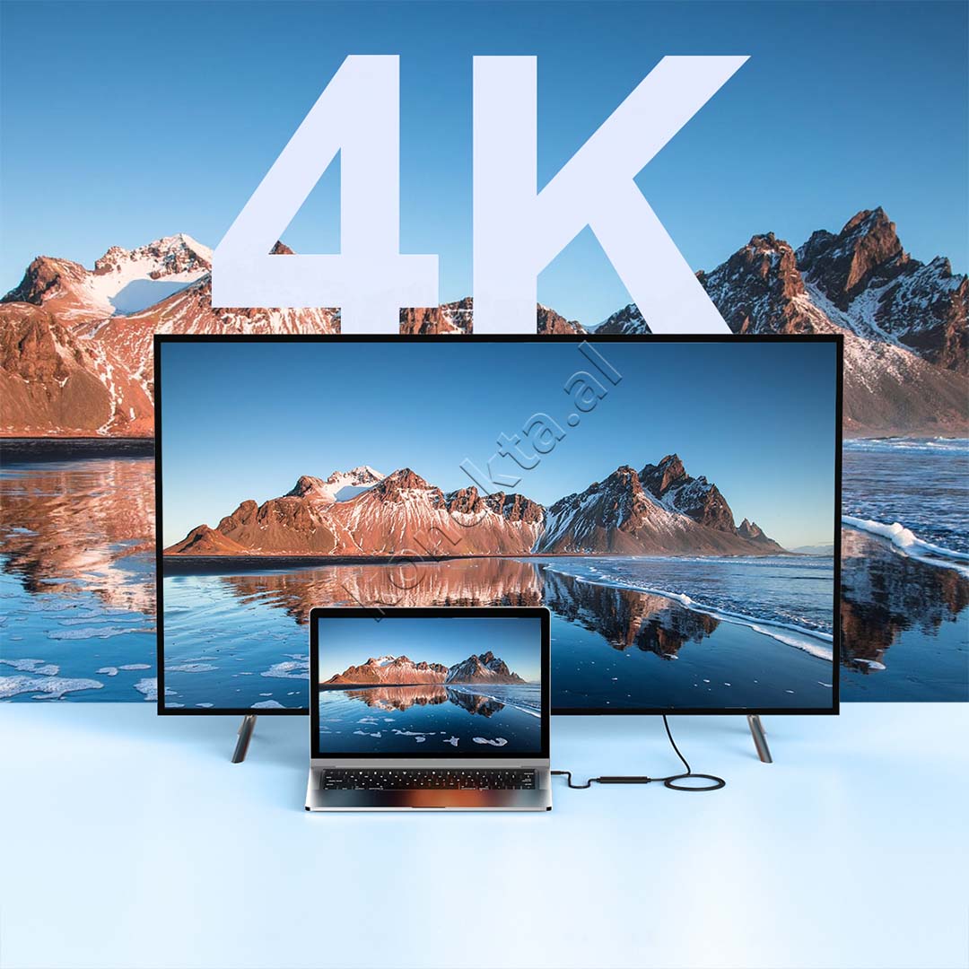 Kabell Adaptor Type-C Ne Hdmi UHD 4K Choetech