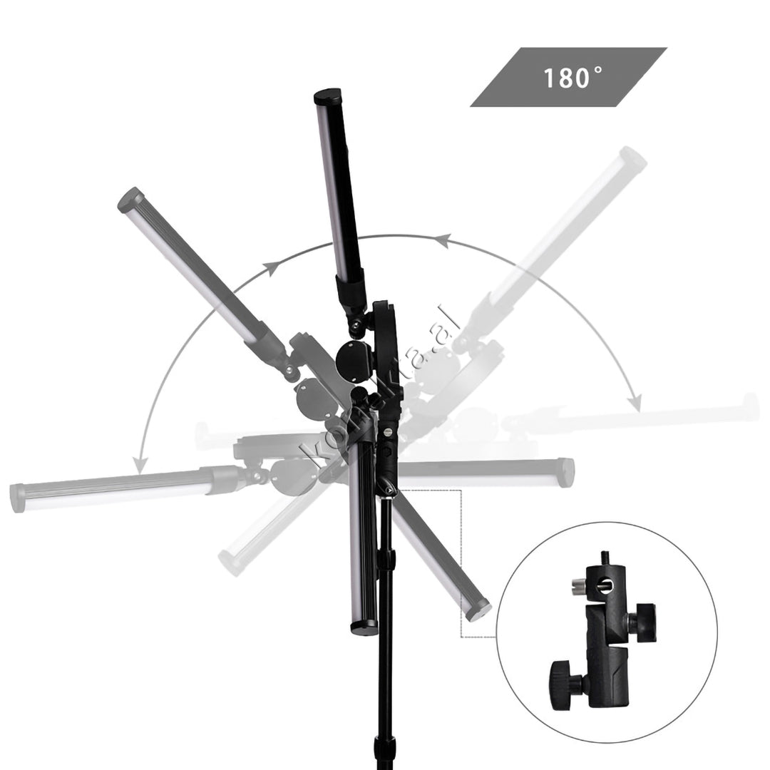 Trekembesh (Tripod) Me 6 Drita LED Te Palosshme