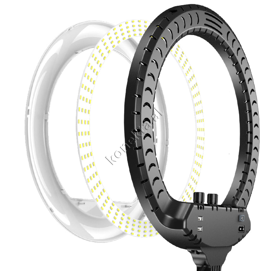 Trekembesh (Tripod) Me Drite Rrethore LED Me Ndricim Perfekt