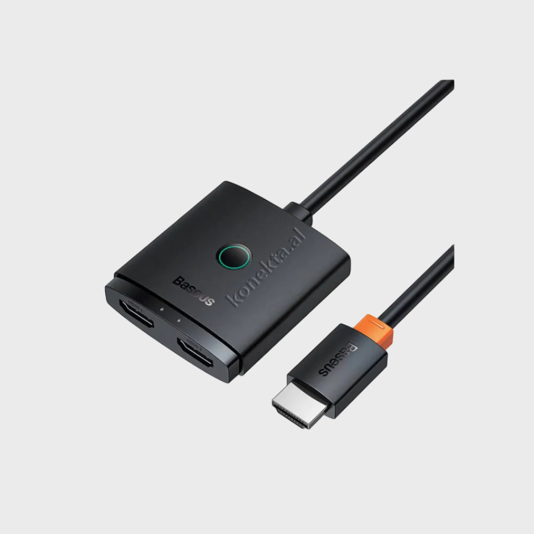 Hdmi Splitter 1m Qe Te Nderroni Lehte Lidhjen e Pajisjeve Me Te Njejtin Monitor