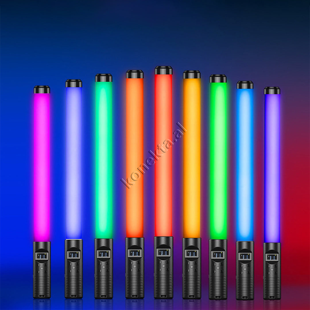 Llambe Dore LED RGB Portative Per Foto dhe Video