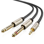 Kabell Audio 3.5mm Ne 2x6.35mm 2m Ugreen