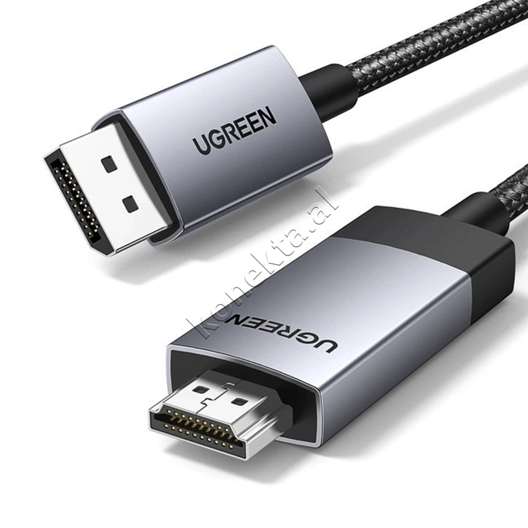 Kabell DisplayPort (M) Ne HDMI (M) 4K Ugreen 3m