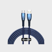 Kabell Karikimi Baseus USB Ne Type-C 100W 2m BLU