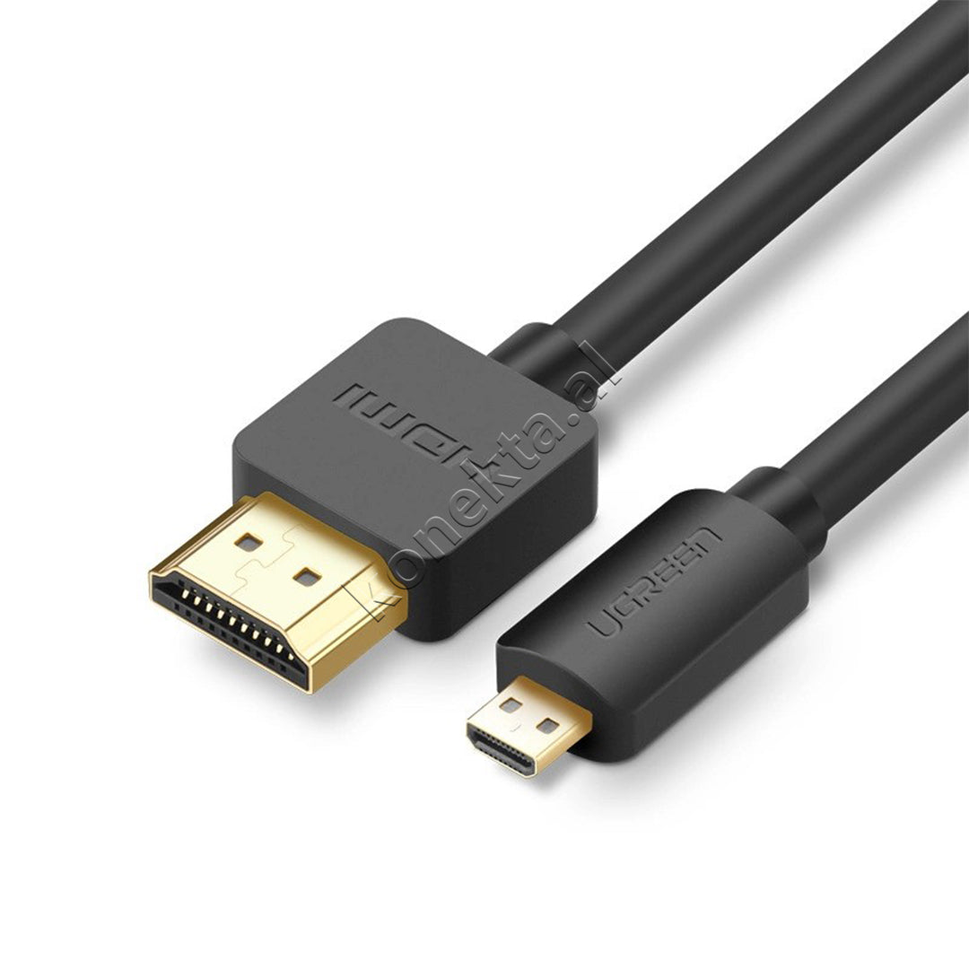Kabell Micro HDMI 2.0 - HDMI 2.0 4K 1m Ugreen
