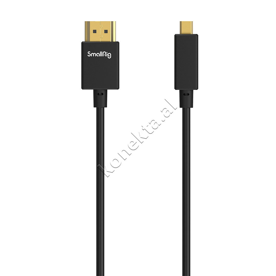 Kabell Micro HDMI 2.0 - HDMI 2.0 4K 35cm SmallRig 3042B