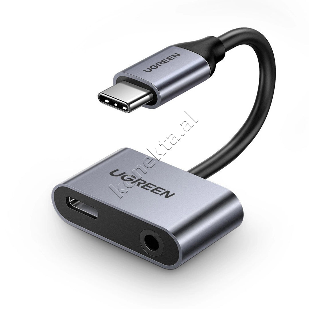 Kabell USB-C (M) Ne 3.5mm mini jack / USB-C (F) Ugreen