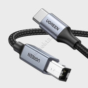 Kabell USB-C (M) Ne USB-B 2.0 (M) 3m Ugreen