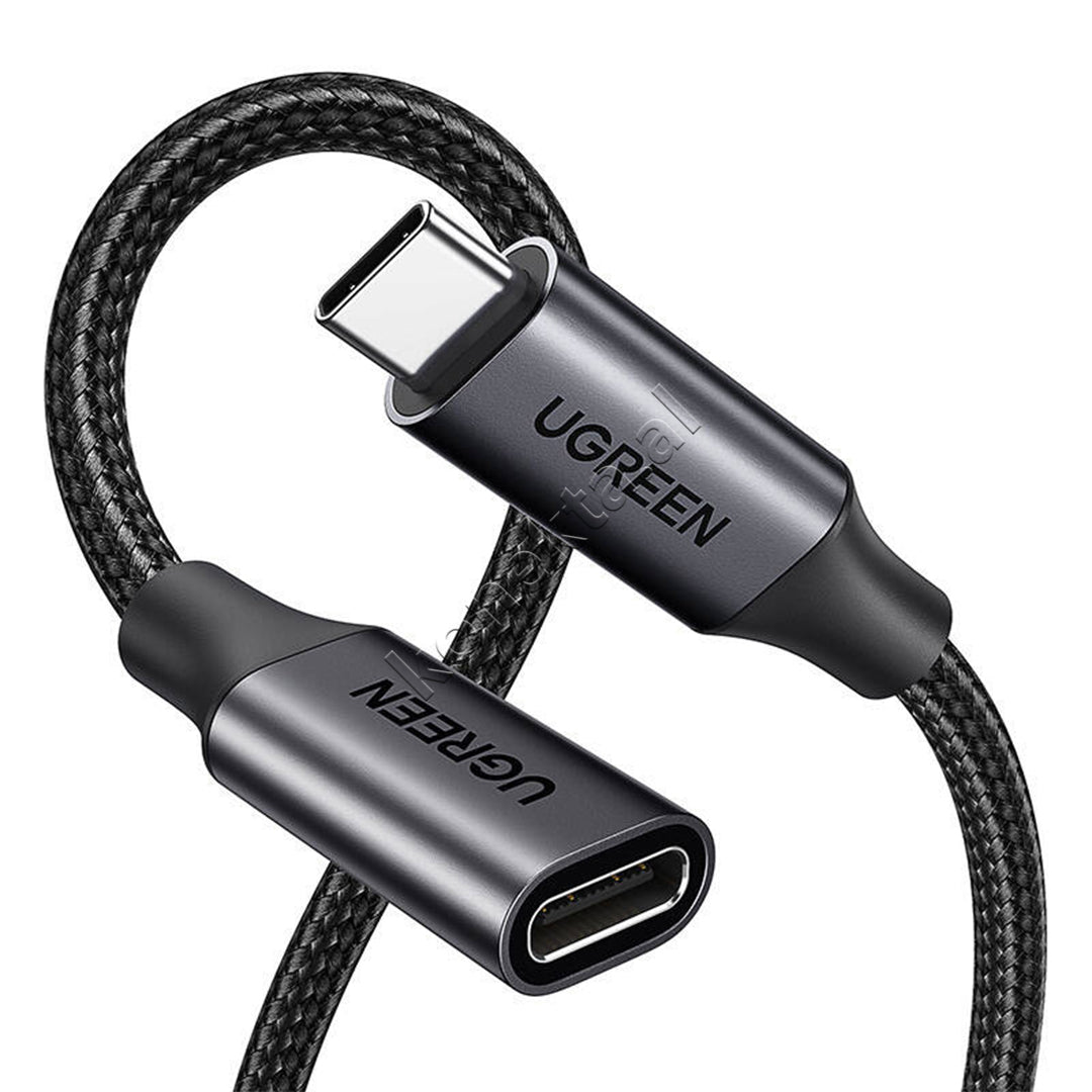 Kabell USB-C (M) Ne USB-C (F) Ugreen 1m