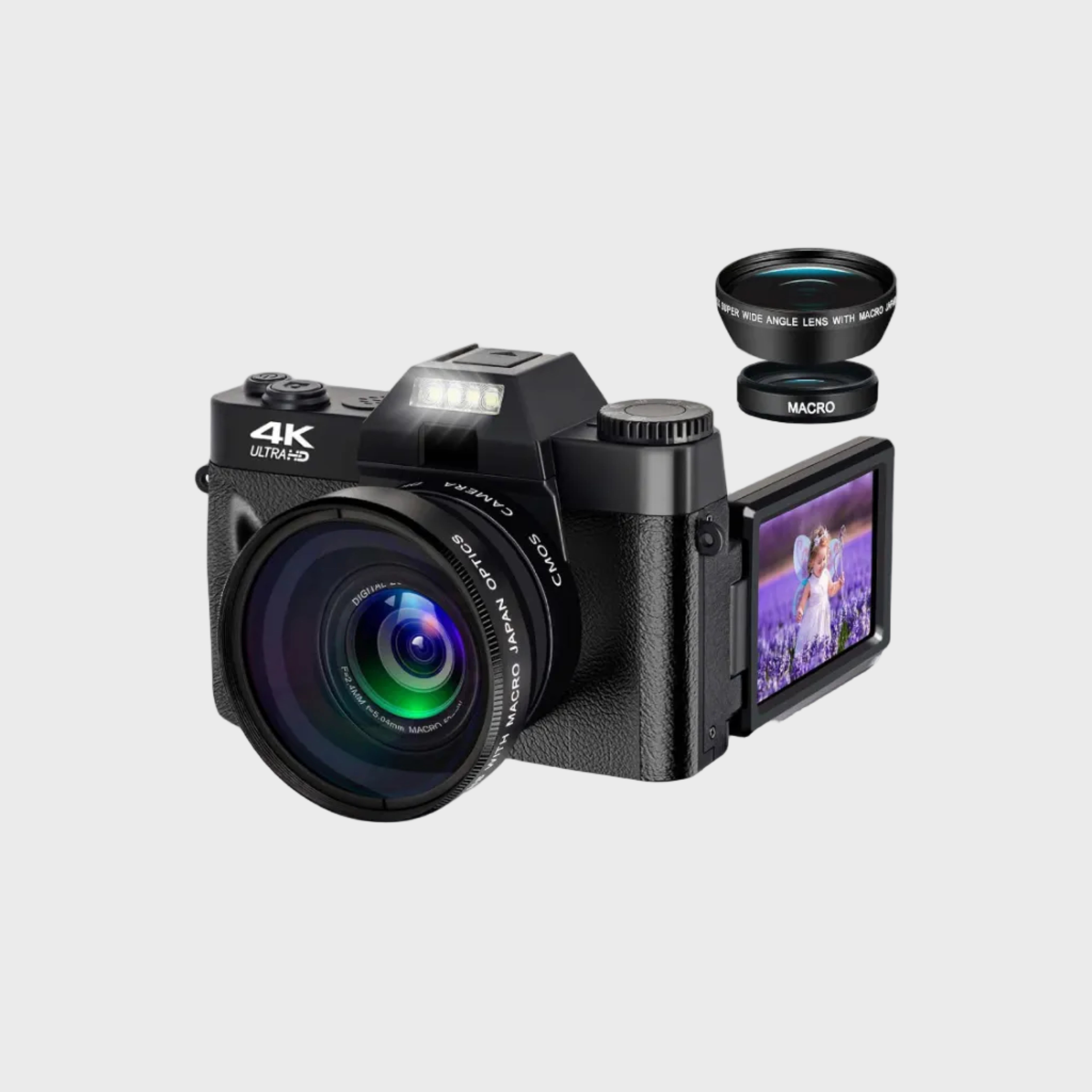 Kamera Digjitale 4K ULTRA HD 64MP