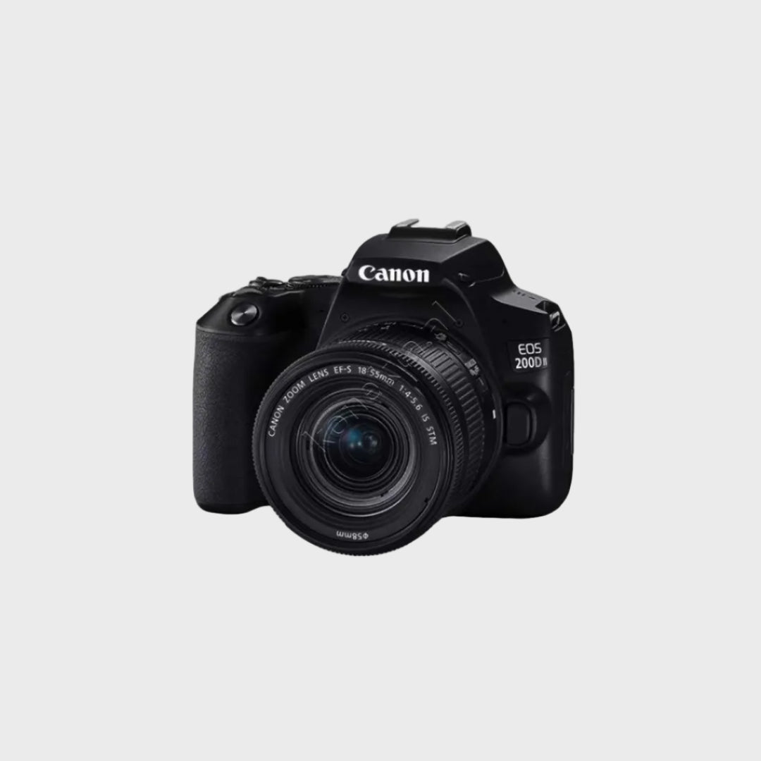 Kamera Digjitale Profesionale Canon 200DII Me Lente 18-55mm