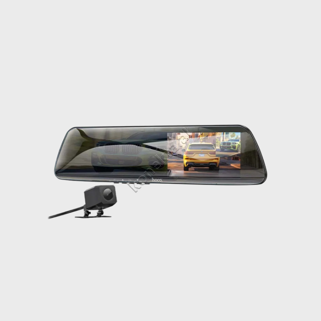 Kamera Pasqyre Per Makine Hoco Me Ekran 4.5" + Kamera Mbrapa