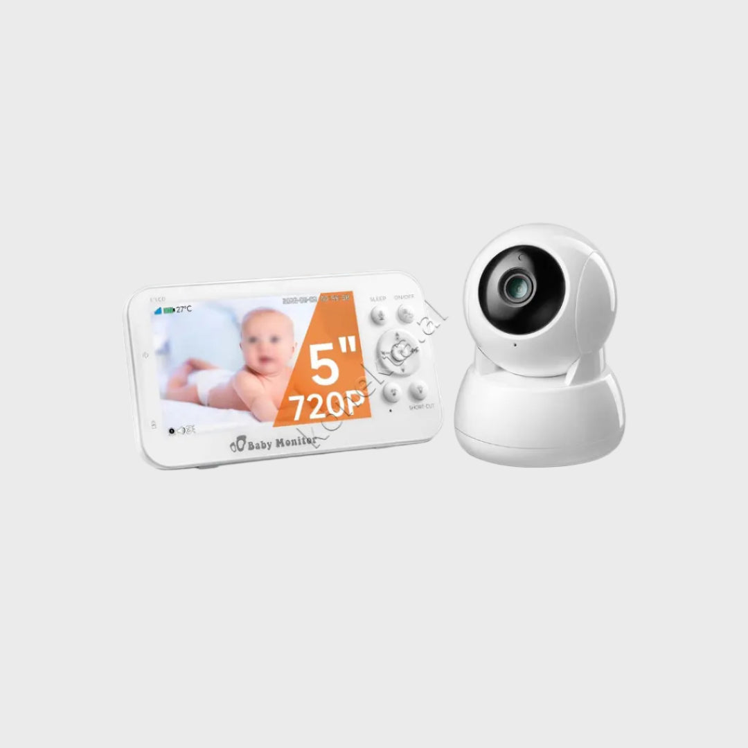 Kamera Per Monitorimin E Foshnjes Me Ekran 5" Dhe Mikrofon Te Integruar