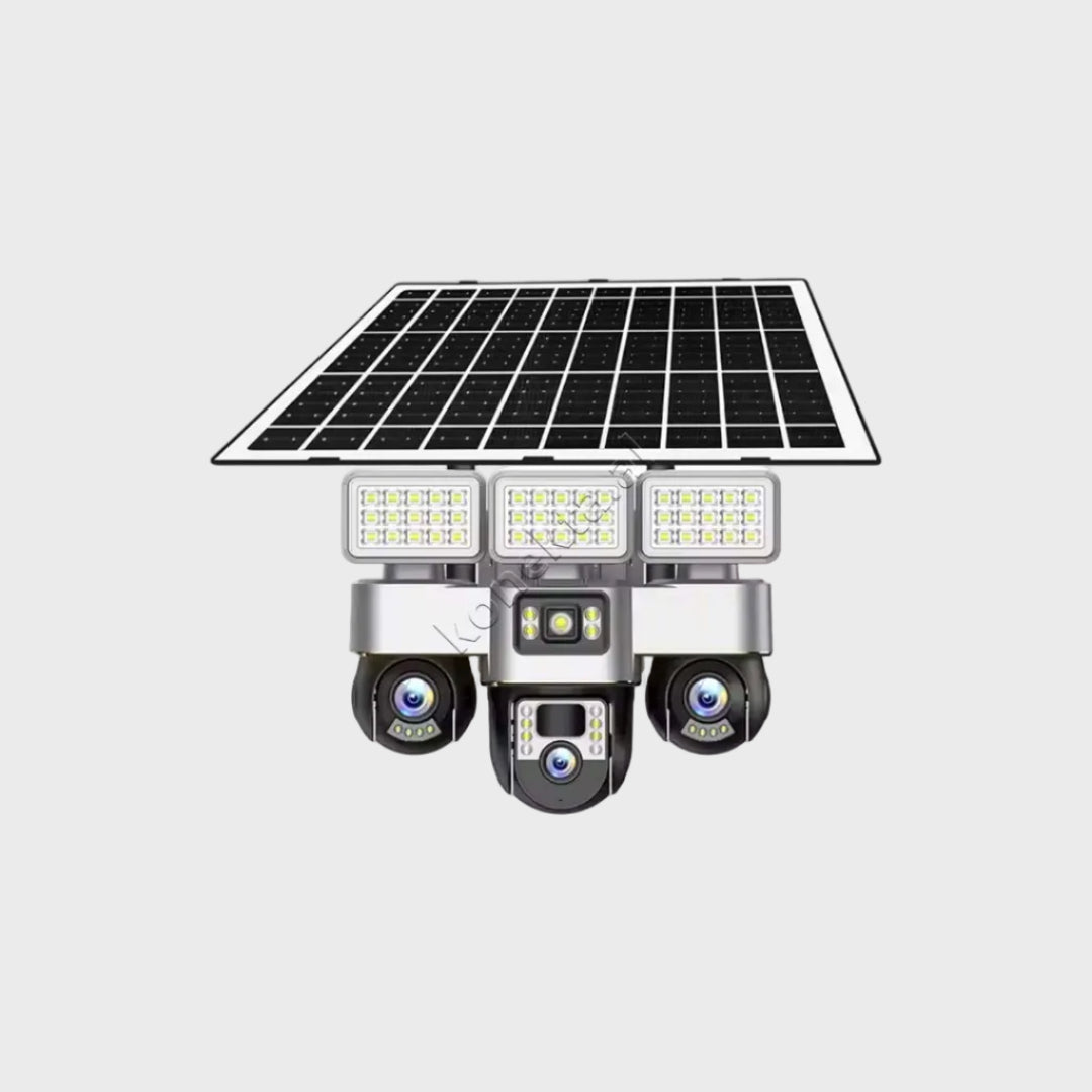 Kamera Sigurie Per Shtepi Outdoor Me Panel Solar Dhe Karte SIM